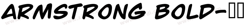 Armstrong Bold字体转换